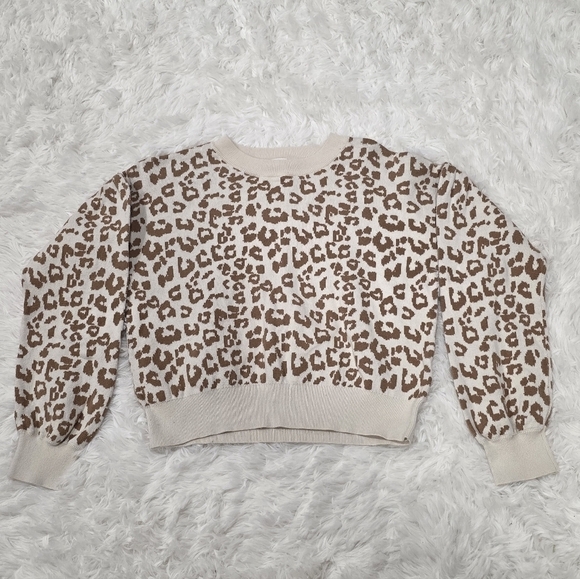 GAP Other - GAP Kids Leopard Print Sweater - Size XL (12)